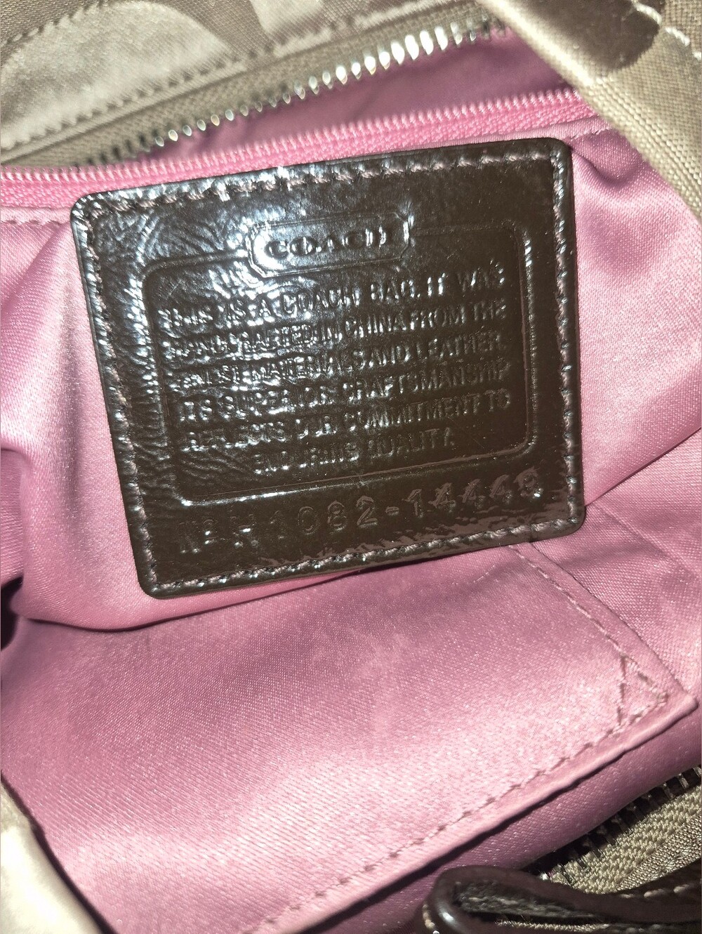 Coach Alex Signature Sateen Tote / Shoulder bag - Picture 4 of 13